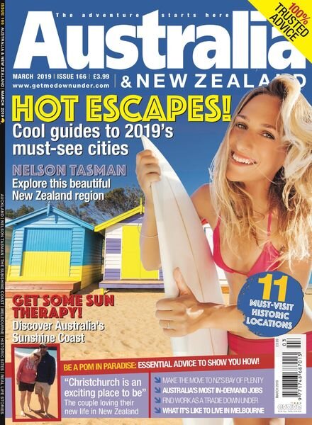 Australia & New Zealand – March 2019 Cover