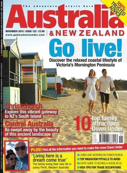 Australia & New Zealand – November 2015 Cover