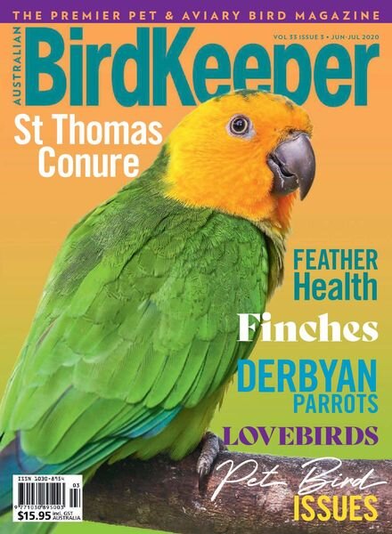 Australian Birdkeeper – June-July 2020 Cover