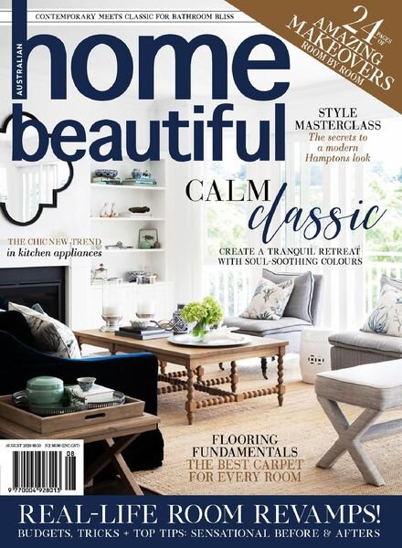Australian Home Beautiful – August 2020 Cover