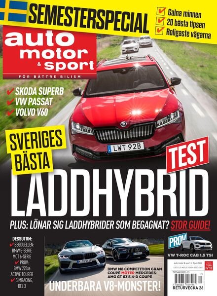 Auto Motor & Sport – 09 juni 2020 Cover