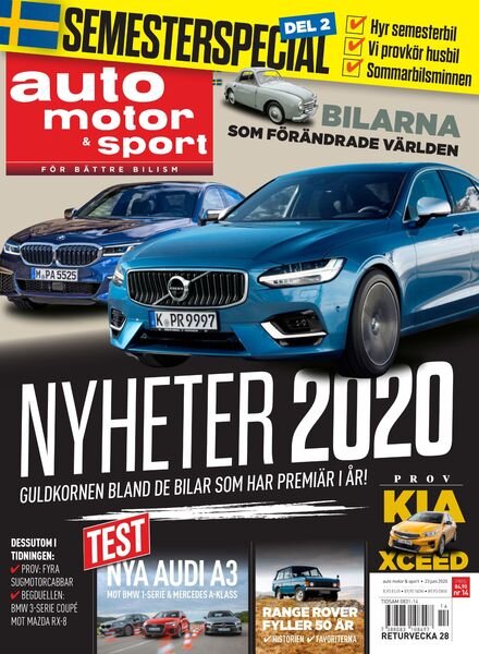 Auto Motor & Sport – 25 juni 2020 Cover