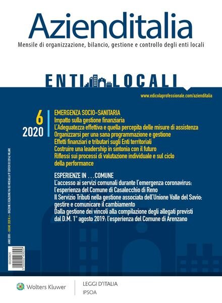 Azienditalia – Giugno 2020 Cover