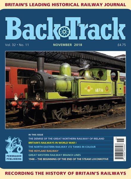 BackTrack – November 2018 Cover