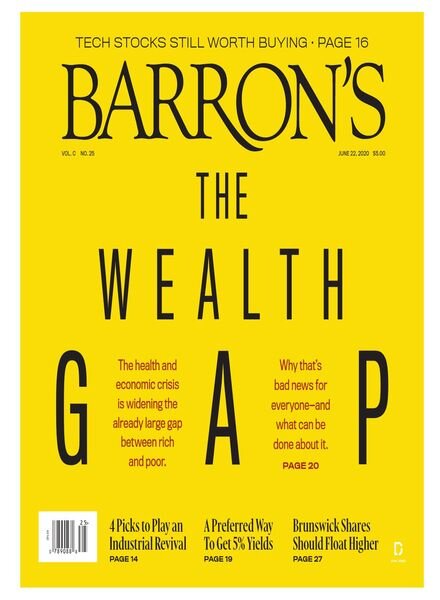 Barron’s – 22 June 2020 Cover