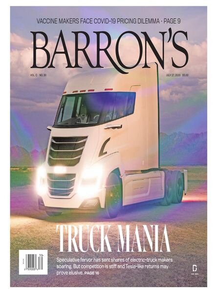 Barron’s – 27 July 2020 Cover