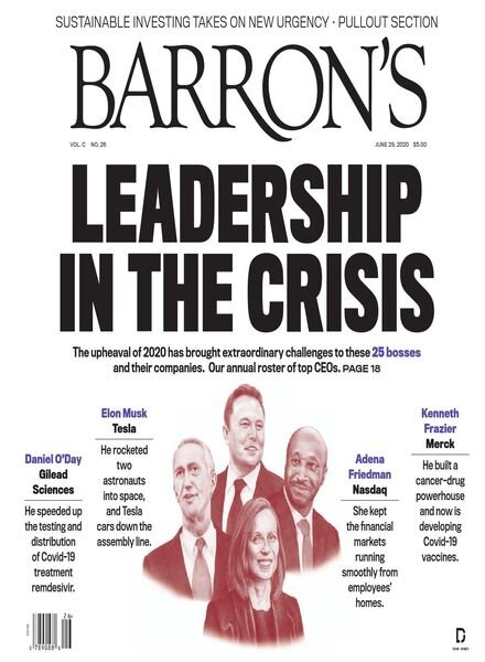 Barron’s – 29 June 2020 Cover