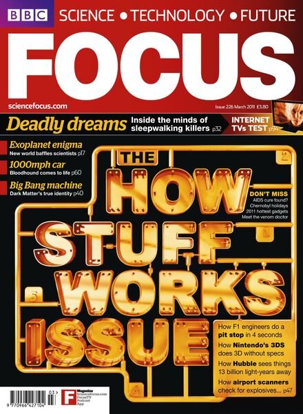 BBC Focus – March 2011 Cover