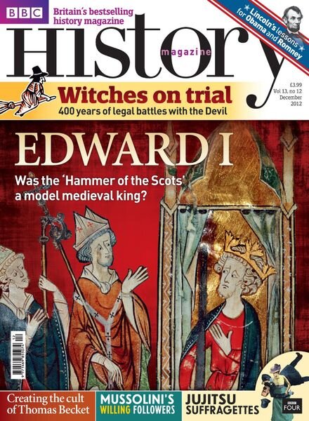 BBC History UK – December 2012 Cover