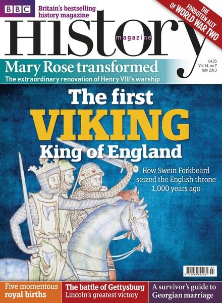 BBC History UK – July 2013 Cover