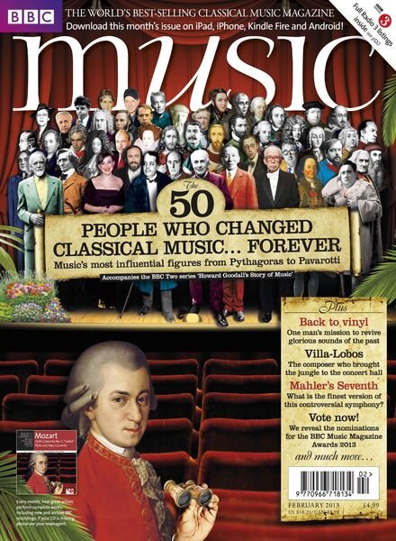 BBC Music – February 2013 Cover