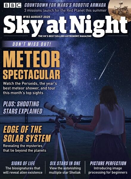BBC Sky at Night – August 2020 Cover