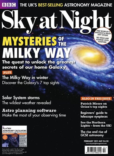 BBC Sky at Night – February 2011 Cover