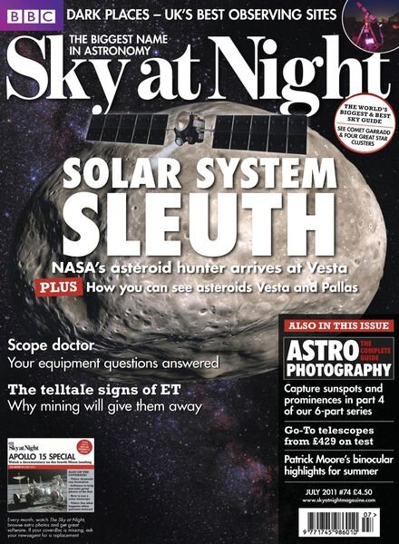 BBC Sky at Night – July 2011 Cover