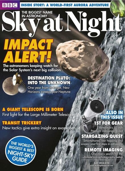 BBC Sky at Night – July 2014 Cover