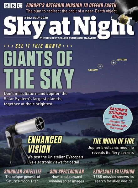 BBC Sky at Night – July 2020 Cover