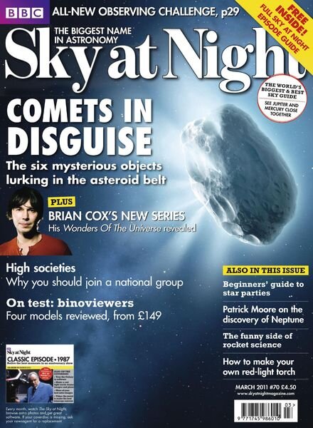 BBC Sky at Night – March 2011 Cover