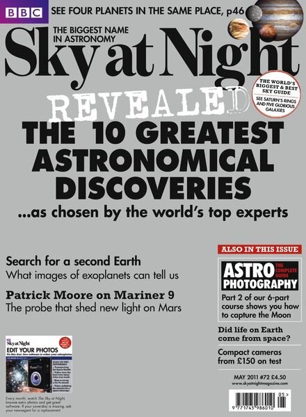 BBC Sky at Night – May 2011 Cover