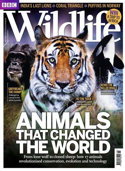 BBC Wildlife – March 2012 Cover