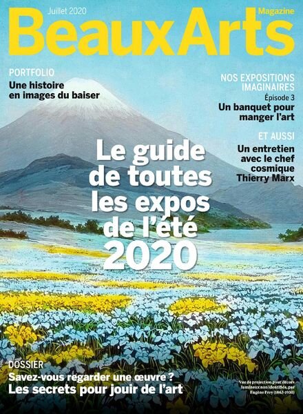 Beaux Arts Magazine – Juillet 2020 Cover