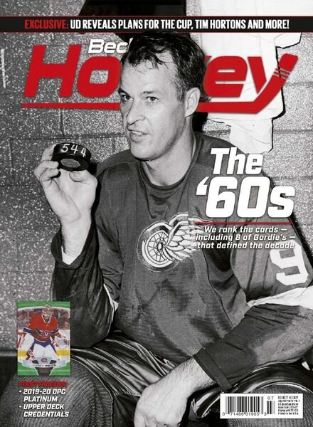 Beckett Hockey – July 2020 Cover