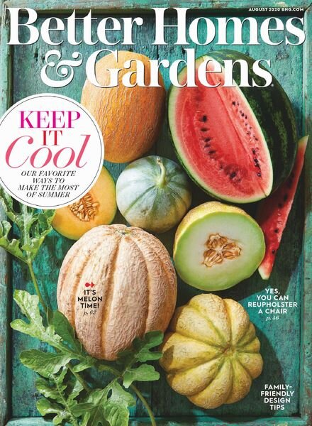 Better Homes & Gardens USA – August 2020 Cover