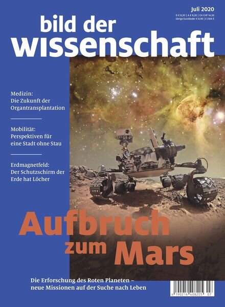 Bild der Wissenschaft – Juli 2020 Cover
