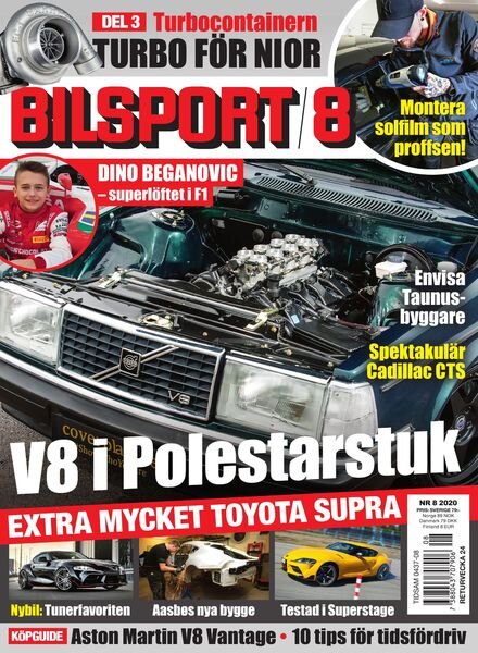 Bilsport – 20 maj 2020 Cover
