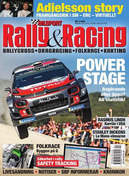 Bilsport Rally & Racing – 20 maj 2020 Cover