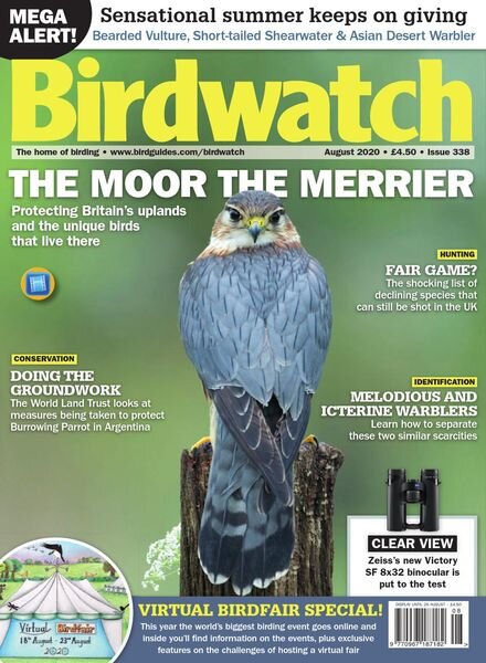 Birdwatch UK – August 2020 Cover