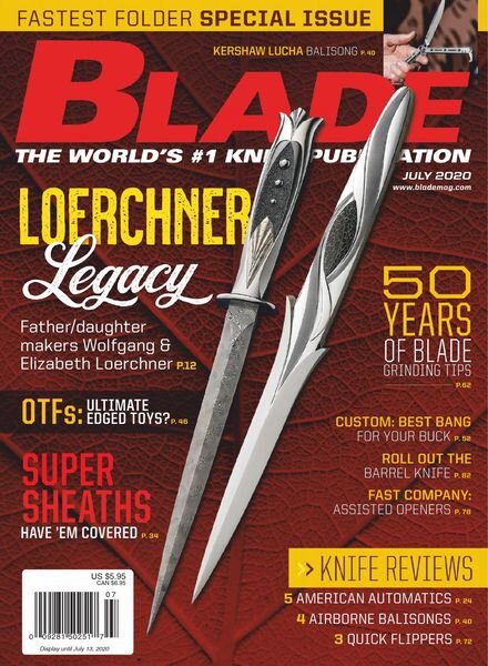 Blade – July 2020 Cover
