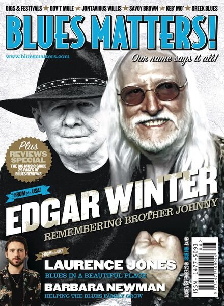 Blues Matters! – Issue 109 Cover