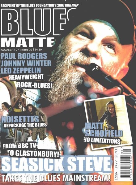 Blues Matters! – Issue 39 Cover