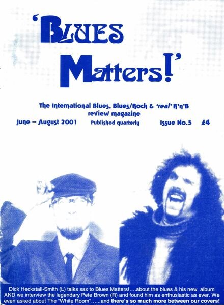 Blues Matters! – Issue 5 Cover