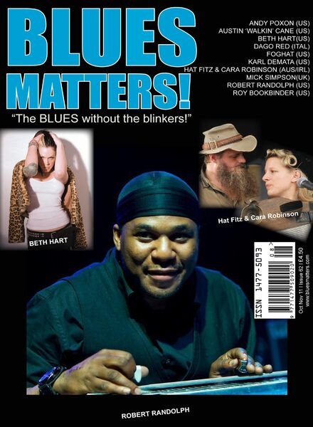 Blues Matters! – Issue 62 Cover