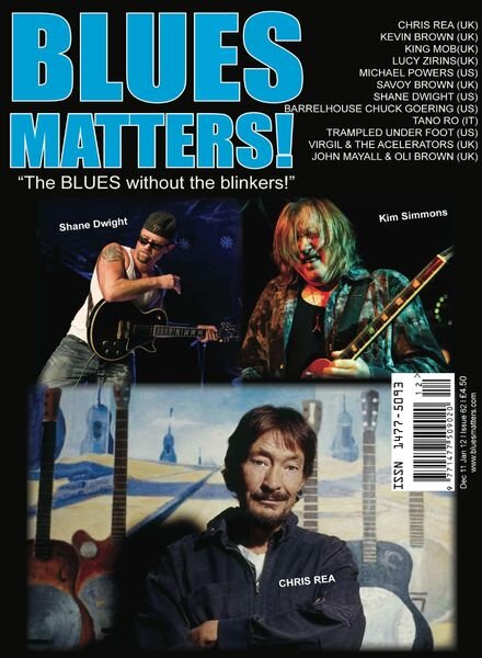 Blues Matters! – Issue 63 Cover
