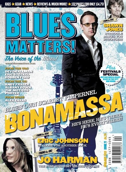 Blues Matters! – Issue 71 Cover