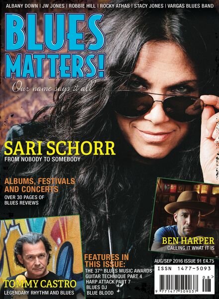 Blues Matters! – Issue 91 Cover