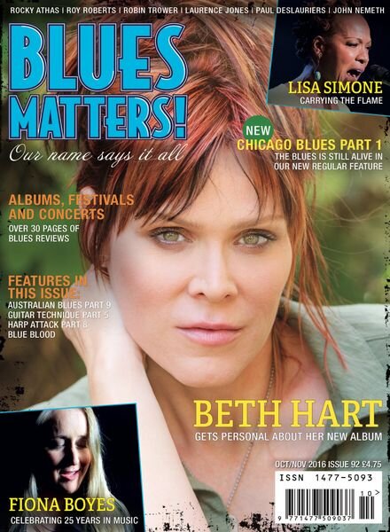 Blues Matters! – Issue 92 Cover