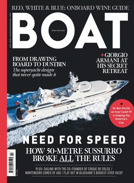 Boat International – July 2020 Cover