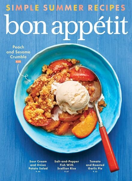 Bon Appetit – August 2020 Cover