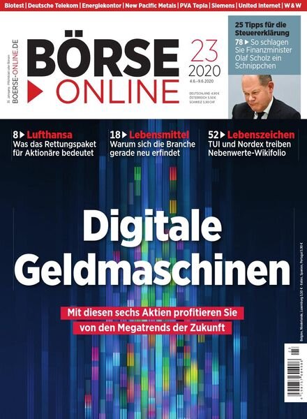 Borse Online – 4 Juni 2020 Cover