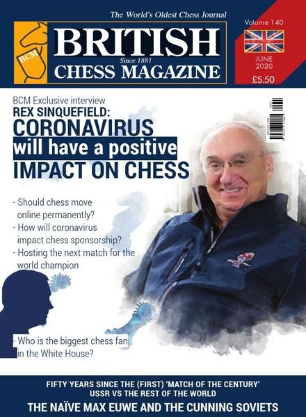 British Chess Magazine – June 2020 Cover