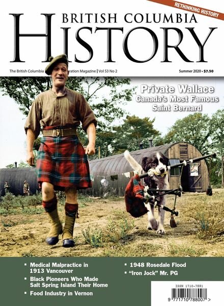 British Columbia History – June 2020 Cover