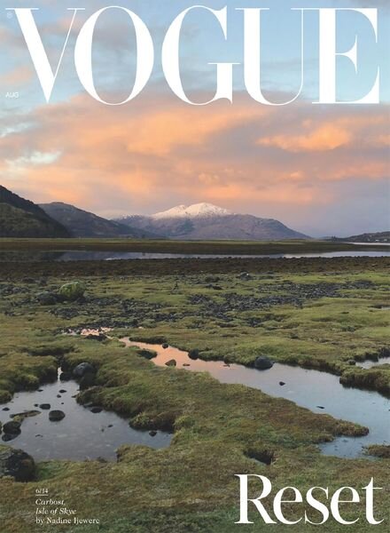 British Vogue – August 2020 Cover
