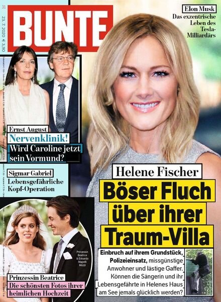 Bunte – 23 Juli 2020 Cover