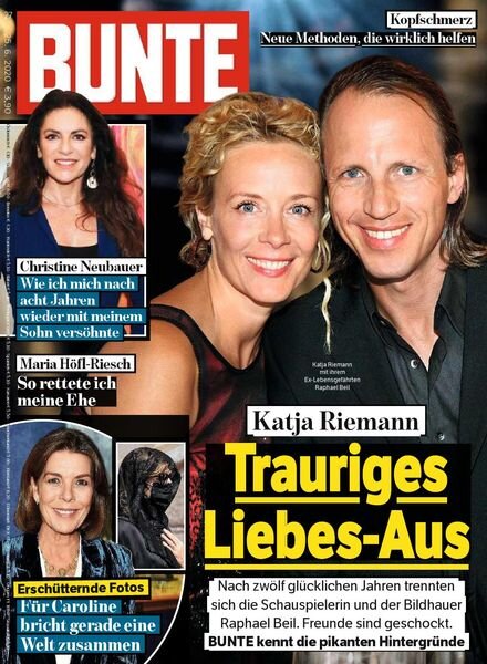 Bunte – 25 Juni 2020 Cover