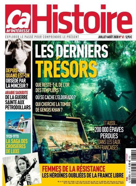 ca M’Interesse Histoire – Juillet-Aout 2020 Cover