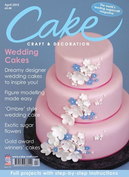 Cake Decoration & Sugarcraft – April 2013 Cover
