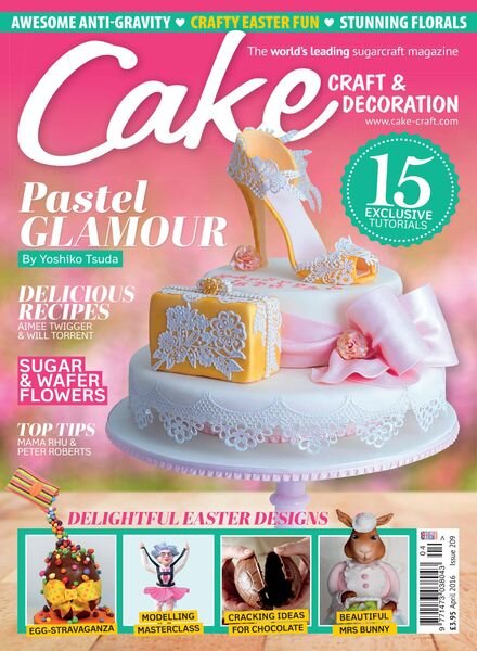 Cake Decoration & Sugarcraft – April 2016 Cover